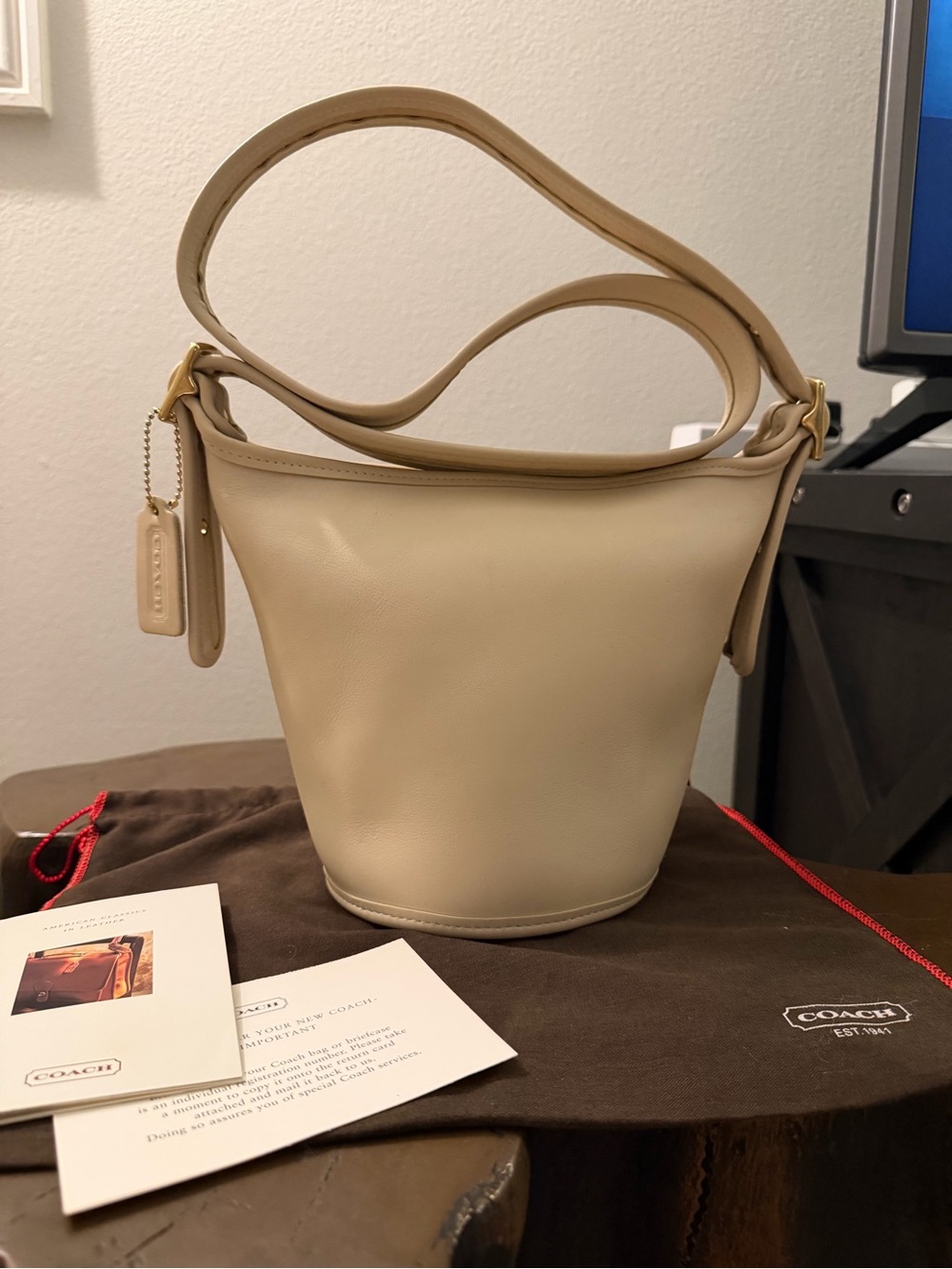 Vintage COACH Mini Duffle NEW EXTREMELY RARE!